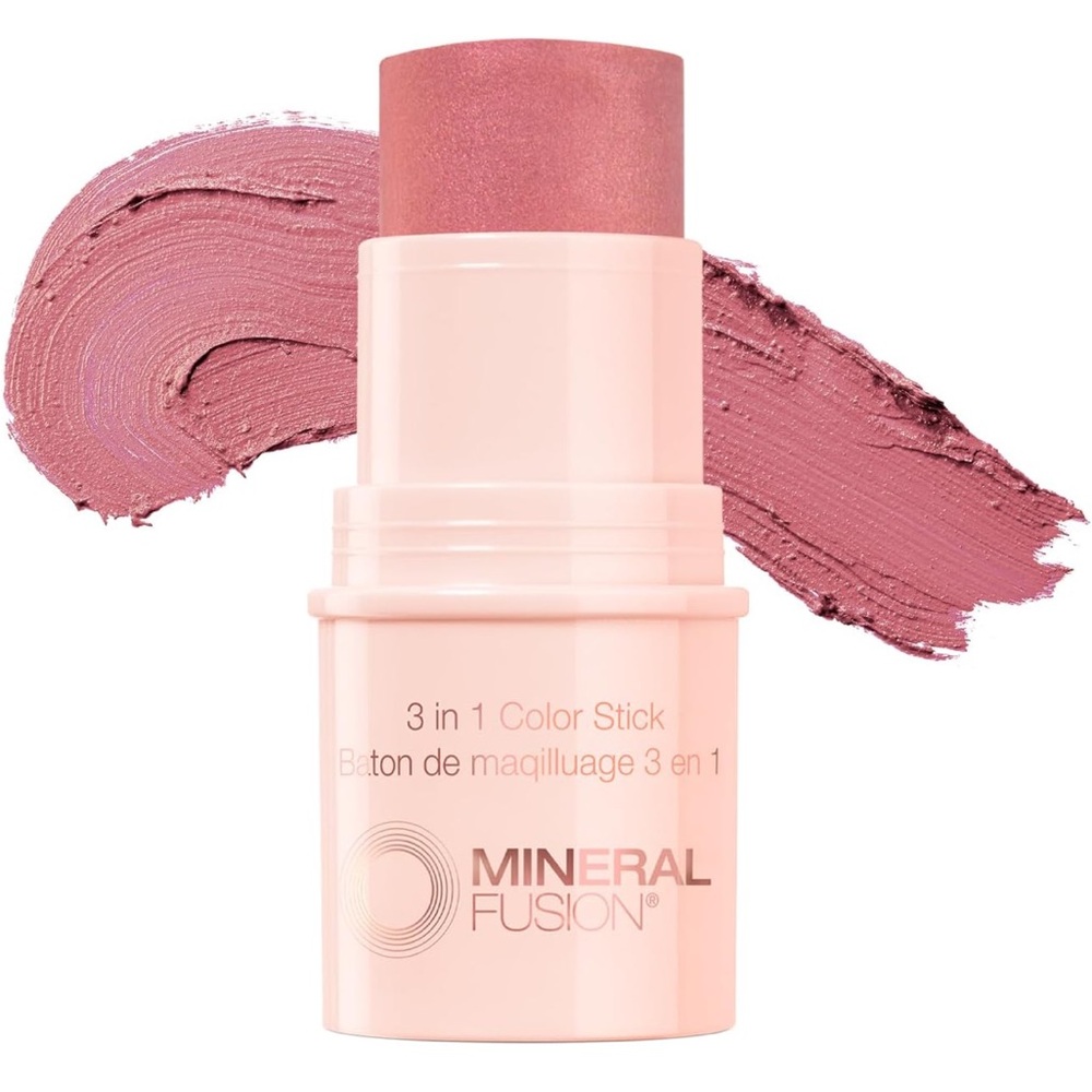 NWT Mineral Fusion 3-in-1 Color Stick - In Rosette